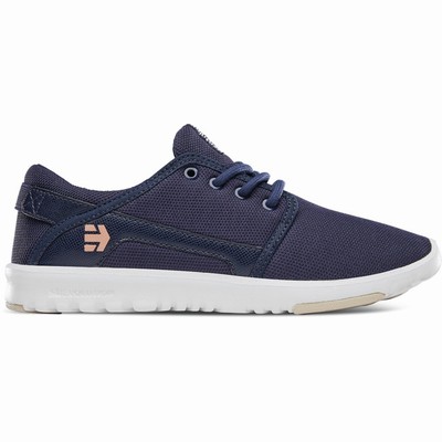 Tenis Etnies SCOUT Azul Marino Para Mujer MX827-GDU